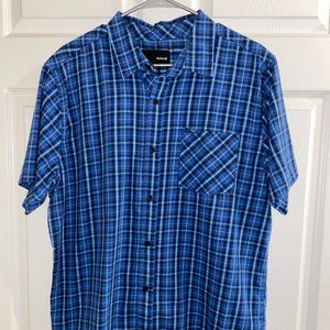 Hurley Short Sleeve Button Down Dress Shirt